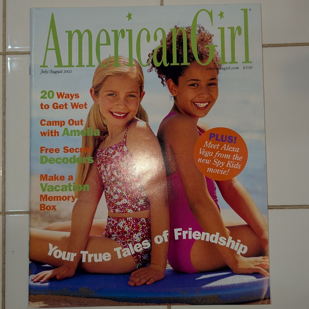 American Girl Magazine July/August 02